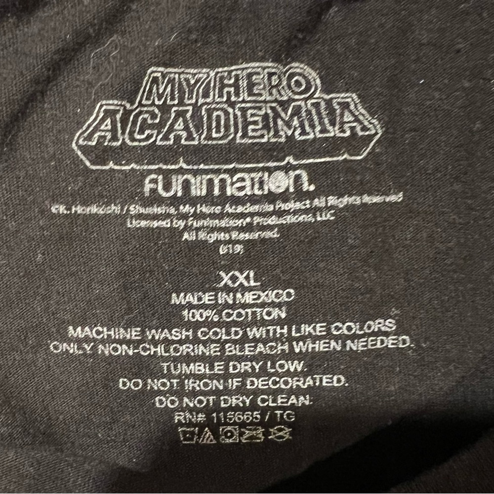 My Hero Academia Anime Unisex T-SHIRT Size XXL - Picture 4 of 5